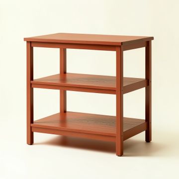 Heath Branch Empty Countertop Canister Rack - Terracotta (synthetic illustration; no displayed measurements)