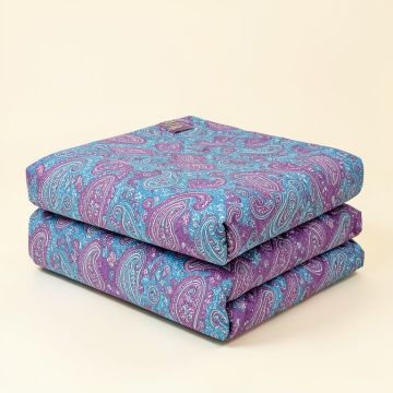 Bridgnorth Reversible Paisley Cotton Blend 7 Piece Comforter Set (synthetic illustration; no displayed measurements)