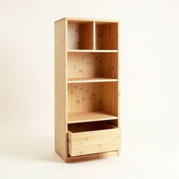 Birch Bridge Narrow Cubby Tower - Beige (synthetic illustration; no displayed measurements)