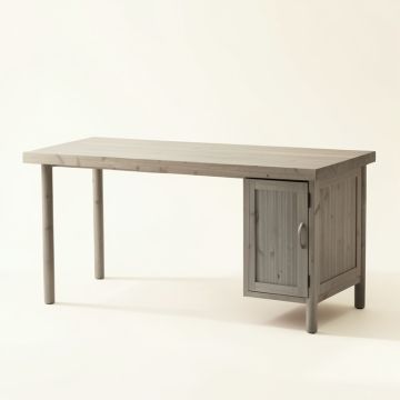 Slate Bluff Empty Workshop Workbench - Gray (synthetic illustration; no displayed measurements)