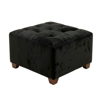 Heywood 40 '' Wide Velvet Tufted Square Cocktail Ottoman