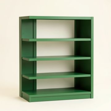 Bay Brook Empty Seed-Starting Shelving Unit Without Lights - Green (synthetic illustration; no displayed measurements)