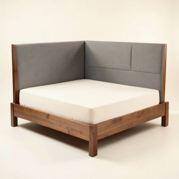 Crader Twin Upholstered Standard Bed (synthetic illustration; no displayed measurements)