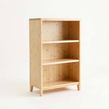 Juniper Dale Freestanding Bookcase - Beige (synthetic illustration; no displayed measurements)