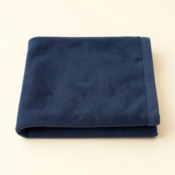 Reed Branch Bath Towel - Navy (synthetic illustration; no displayed measurements)