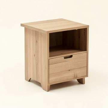 Parente End Table With Storage (synthetic illustration; no displayed measurements)