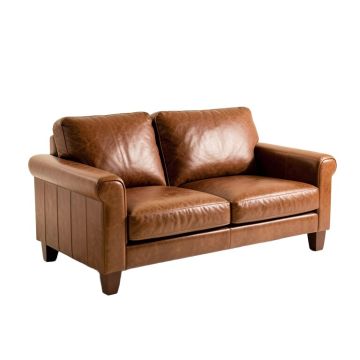 Holborn 72 '' Genuine Leather Pillow Top Arm Sofa