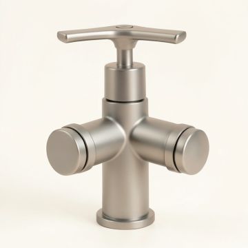 Temperature Control/Pressure-Balanced Shower Faucet With Rough-In Valve , Trim , And Diverter (synthetic illustration; no displayed measurements)