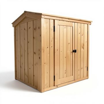 Colonial 10 Ft. W X 10 Ft. D Wooden Storage Shed (synthetic illustration; no displayed measurements)