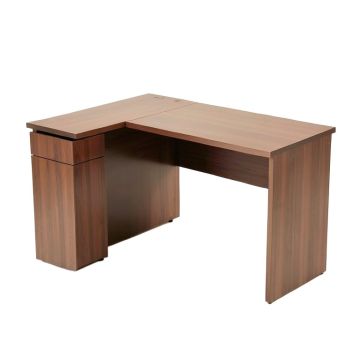 Aurea Reversible L-Shape Executive Desk (synthetic illustration; no displayed measurements)