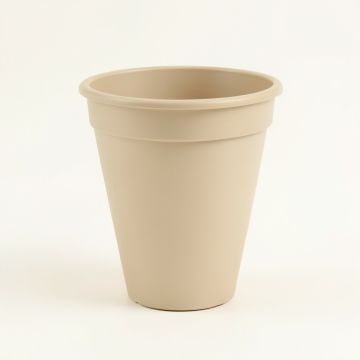 Pine Branch Empty Planter - Beige (synthetic illustration; no displayed measurements)
