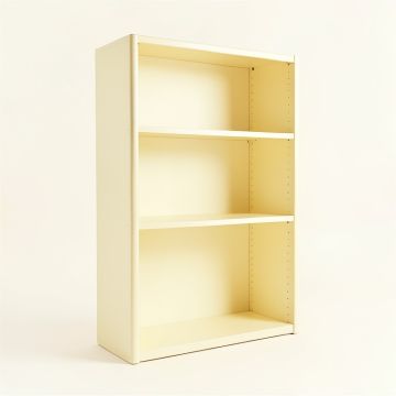 Meadow Crest Freestanding Bookcase - Cream (synthetic illustration; no displayed measurements)