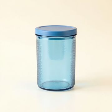 Maple Bend Storage Canister With Lid - Blue (synthetic illustration; no displayed measurements)