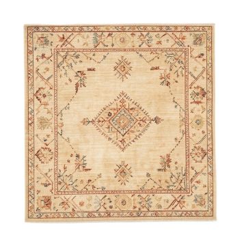 Tribal Southwestern Cream Area Rug