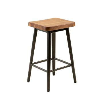 Aghcully Solid Wood Counter & Bar Stool