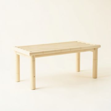 Oak Bluff Indoor Bench - Cream (synthetic illustration; no displayed measurements)