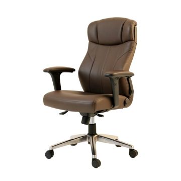 Leap® High-Back Leather Desk Chair