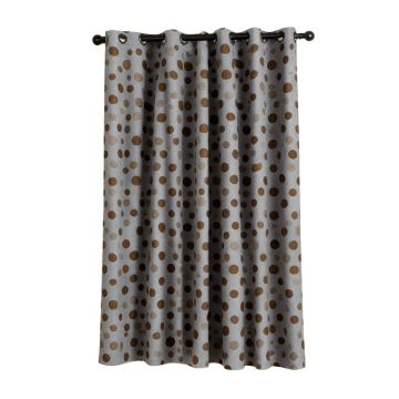 Abe Harmony Polka Dots Single Curtain Panel