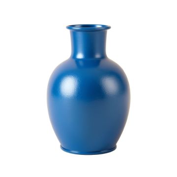 Birch Bend Empty Decorative Vase - Blue