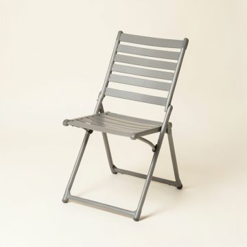 Harbor Dale Folding Outdoor Chair - Gray (synthetic illustration; no displayed measurements)