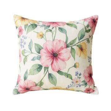 Watercolor Floral/Flower Body Pillow Case (synthetic illustration; no displayed measurements)