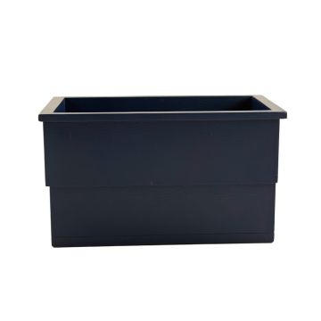 Juniper Bridge Empty Raised Planter - Navy