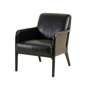 38.98 '' W Faux Leather Armchair