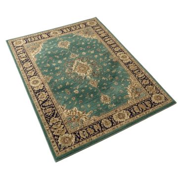Dittmar Oriental Teal Indoor/Outdoor Area Rug