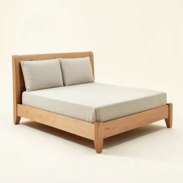 Lilia Upholstered Low Profile Platform Bed (synthetic illustration; no displayed measurements)