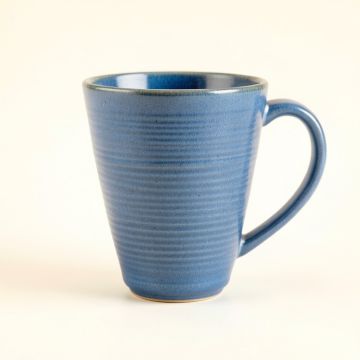 Summit Branch Ceramic Mug - Blue (synthetic illustration; no displayed measurements)