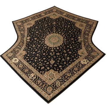Hillsby Oriental Black Area Rug