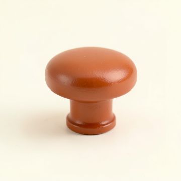 Spruce Crossing Cabinet Knob Without Packaging - Terracotta (synthetic illustration; no displayed measurements)