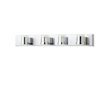 Mcgough 4 - Light Dimmable Polished Chrome Vanity Light