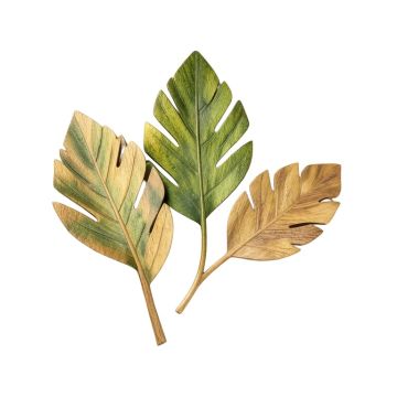 2 Piece Leaf Wall Décor Set