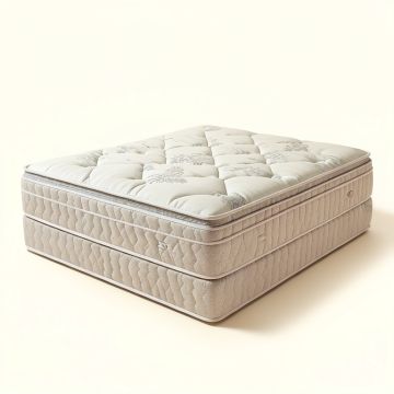 Serta Perfect Sleeper 14.75 '' Plush Pillow Top Hybrid Mattress And Box Spring Set (synthetic illustration; no displayed measurements)