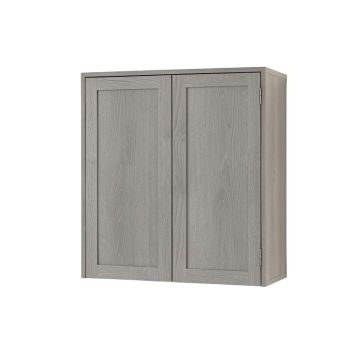Heath Bridge Wall-Mounted Entry Cabinet - Gray