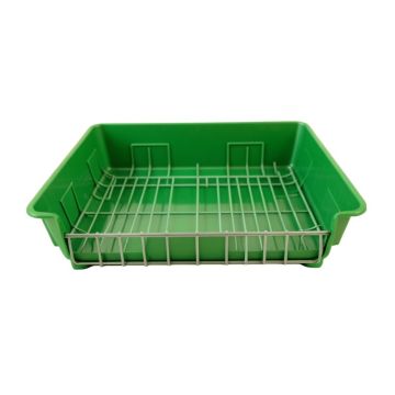 Moss Bluff Empty Under-Desk Cable Tray - Green