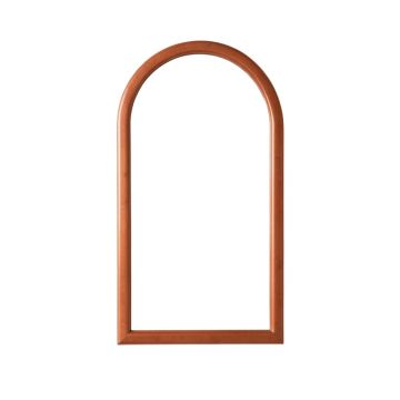 Glen Brook Framed Wall Mirror - Terracotta