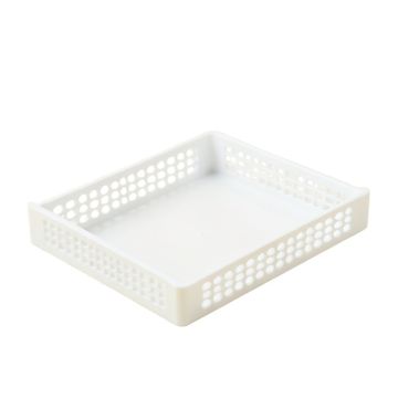 Moss Field Empty Under-Desk Cable Tray - White