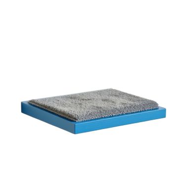 Reed Edge Wall-Mounted Cat Perch - Blue