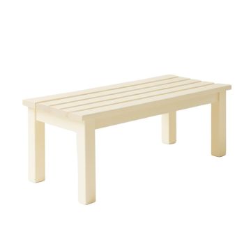 Moss Crossing Indoor Bench - Cream