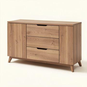 Ismay 56 '' Wide 3 Drawer Sideboard (synthetic illustration; no displayed measurements)