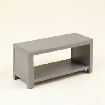 Oak Brook Narrow Outdoor Storage Bench - Gray (synthetic illustration; no displayed measurements)
