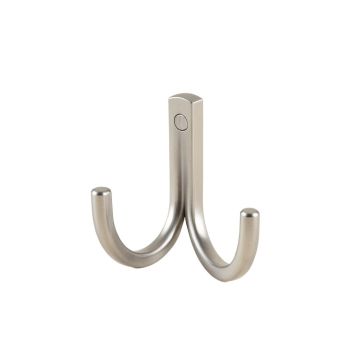 Contemporary I Double Wall Mounted Robe Hook