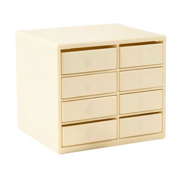 Elm Canyon Small-Parts Storage Drawer Cabinet - Ivory