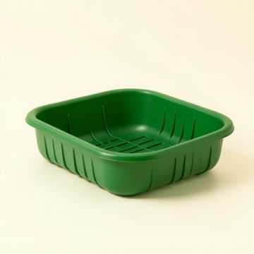 Stone Field Empty Under-Desk Cable Tray - Green (synthetic illustration; no displayed measurements)