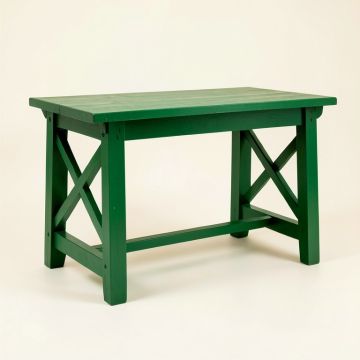 Reed Crest Empty Workshop Workbench - Green (synthetic illustration; no displayed measurements)