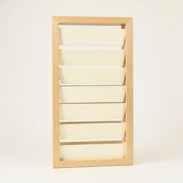Heath Brook Empty Vertical Garden Frame - Cream (synthetic illustration; no displayed measurements)