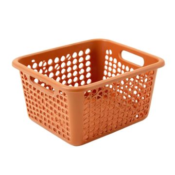 Rowan Brook Empty Storage Basket - Terracotta
