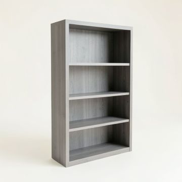 Pine Dell Freestanding Bookcase - Gray (synthetic illustration; no displayed measurements)